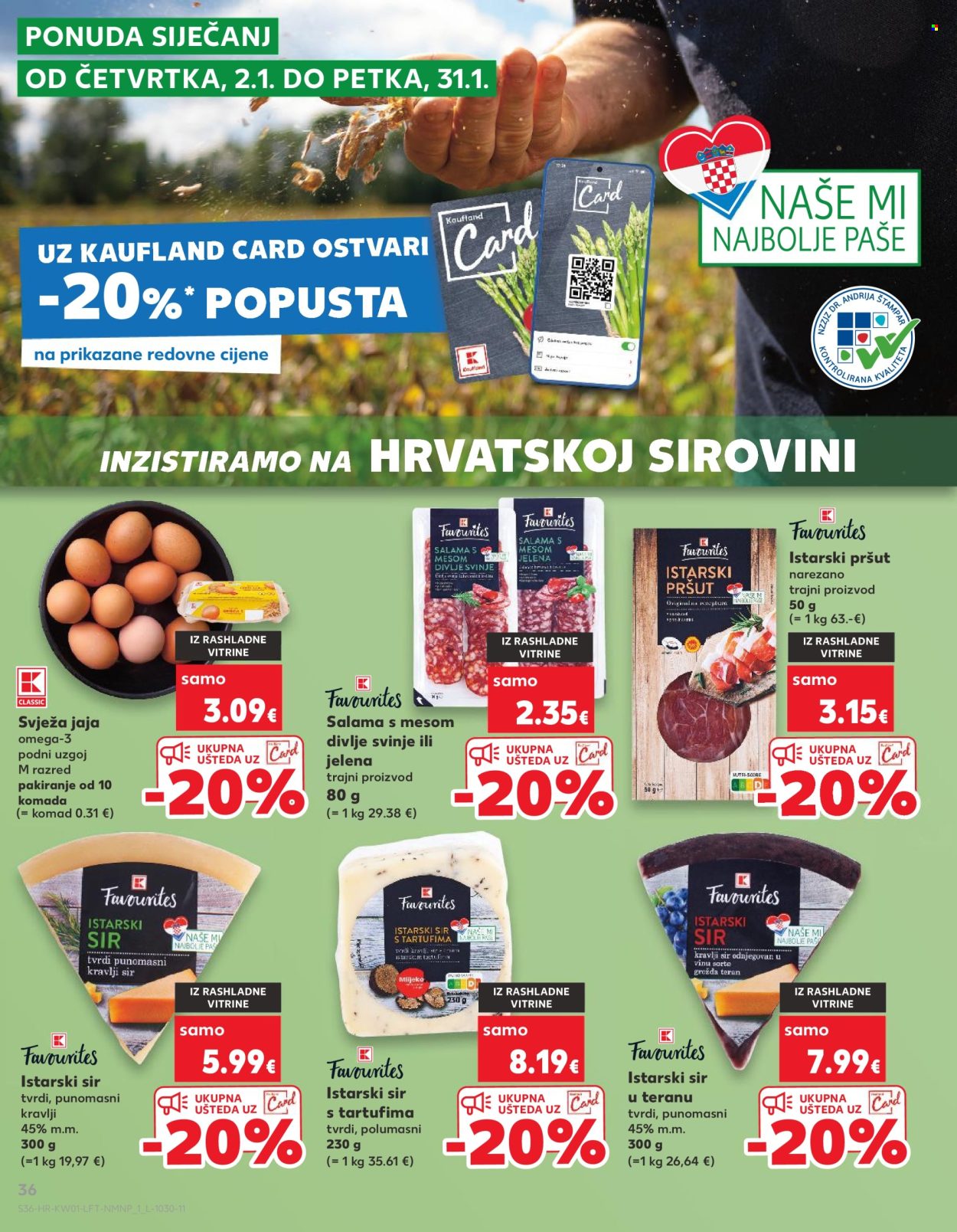 Kaufland katalog - 02.01.2025. - 07.01.2025. Stranica 36