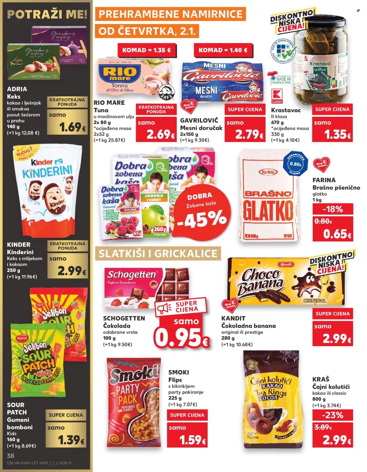 Kaufland katalog - 02.01.2025. - 07.01.2025. Stranica 38
