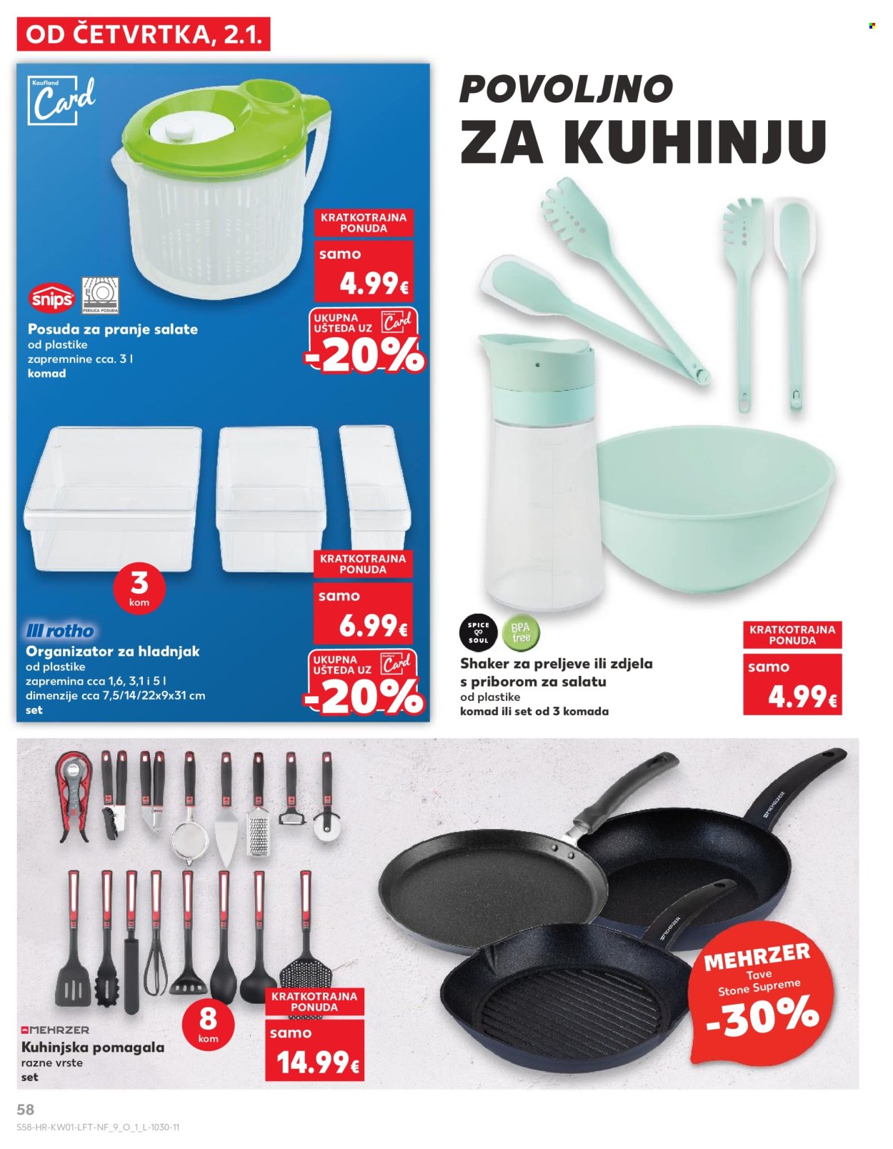 Kaufland katalog - 02.01.2025. - 07.01.2025. Stranica 58