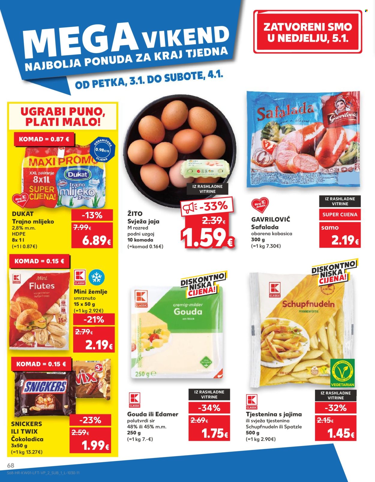 Kaufland katalog - 02.01.2025. - 07.01.2025. Stranica 68
