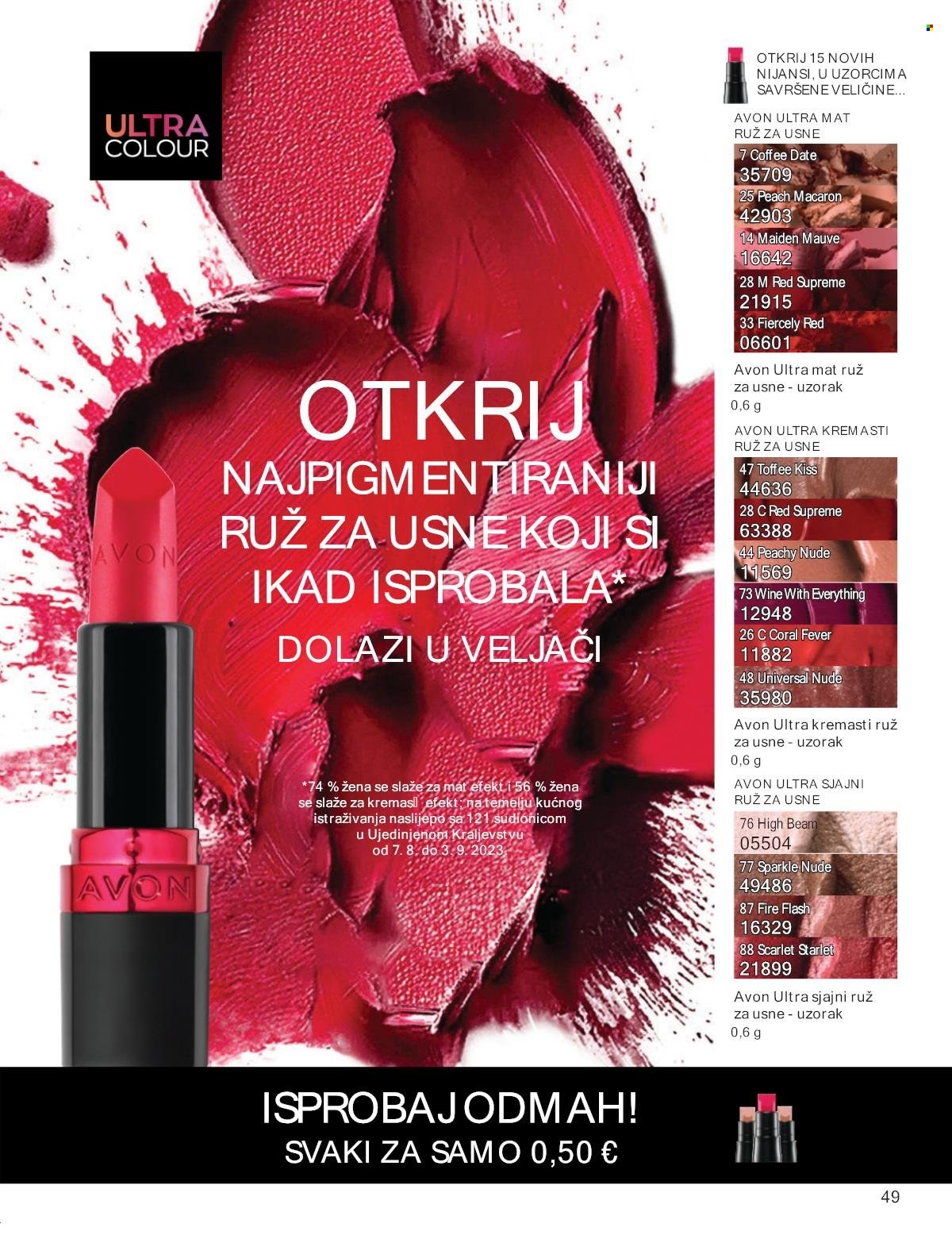 Avon katalog - 30.12.2024. - 31.01.2025. Stranica 49