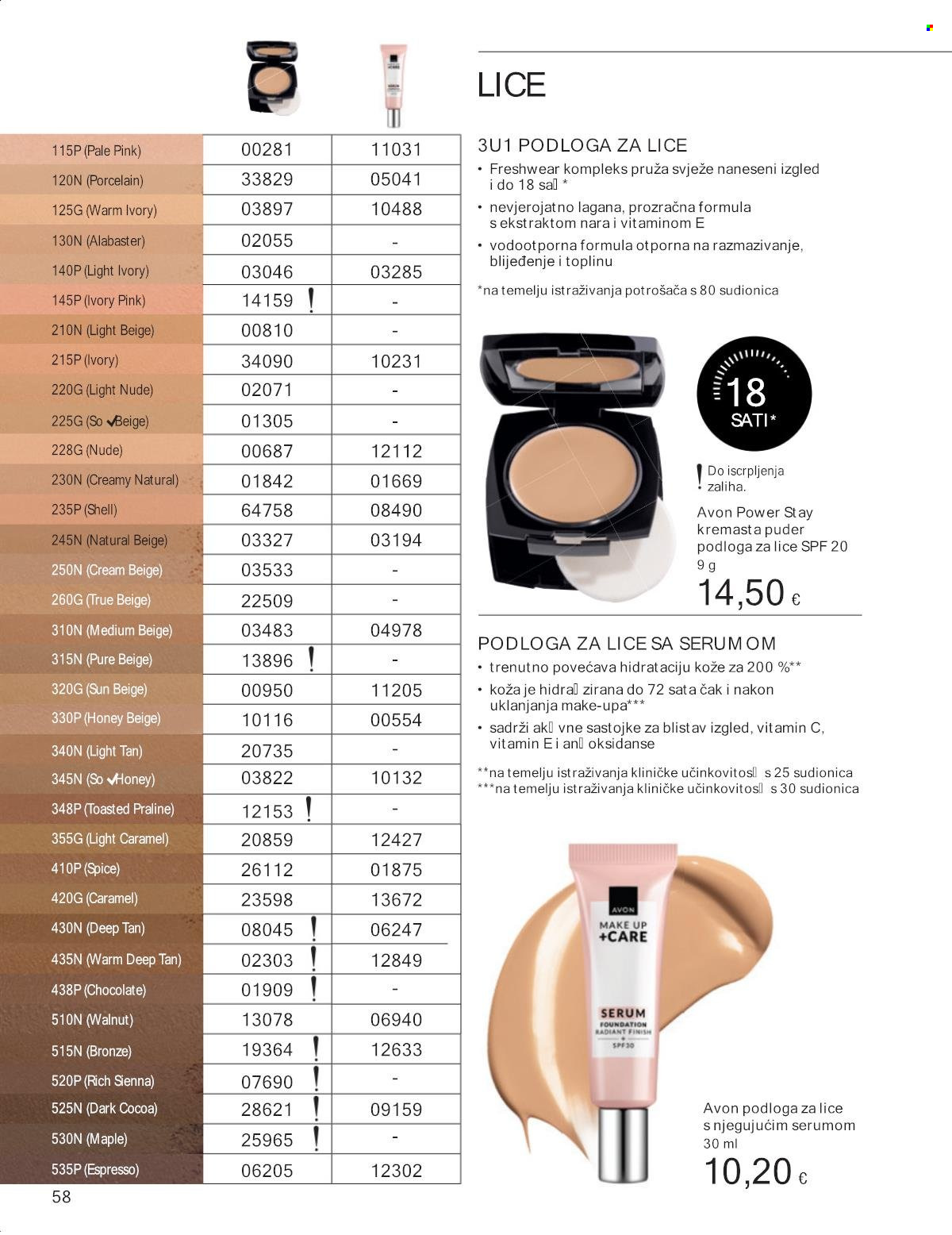 Avon katalog - 30.12.2024. - 31.01.2025. Stranica 58
