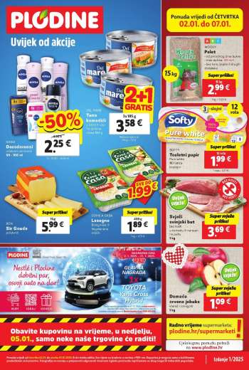 Plodine katalog - 02.01.2025. - 07.01.2025.