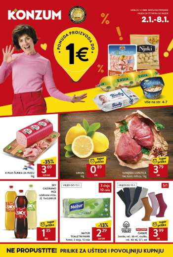 Konzum katalog - 02.01.2025. - 08.01.2025.