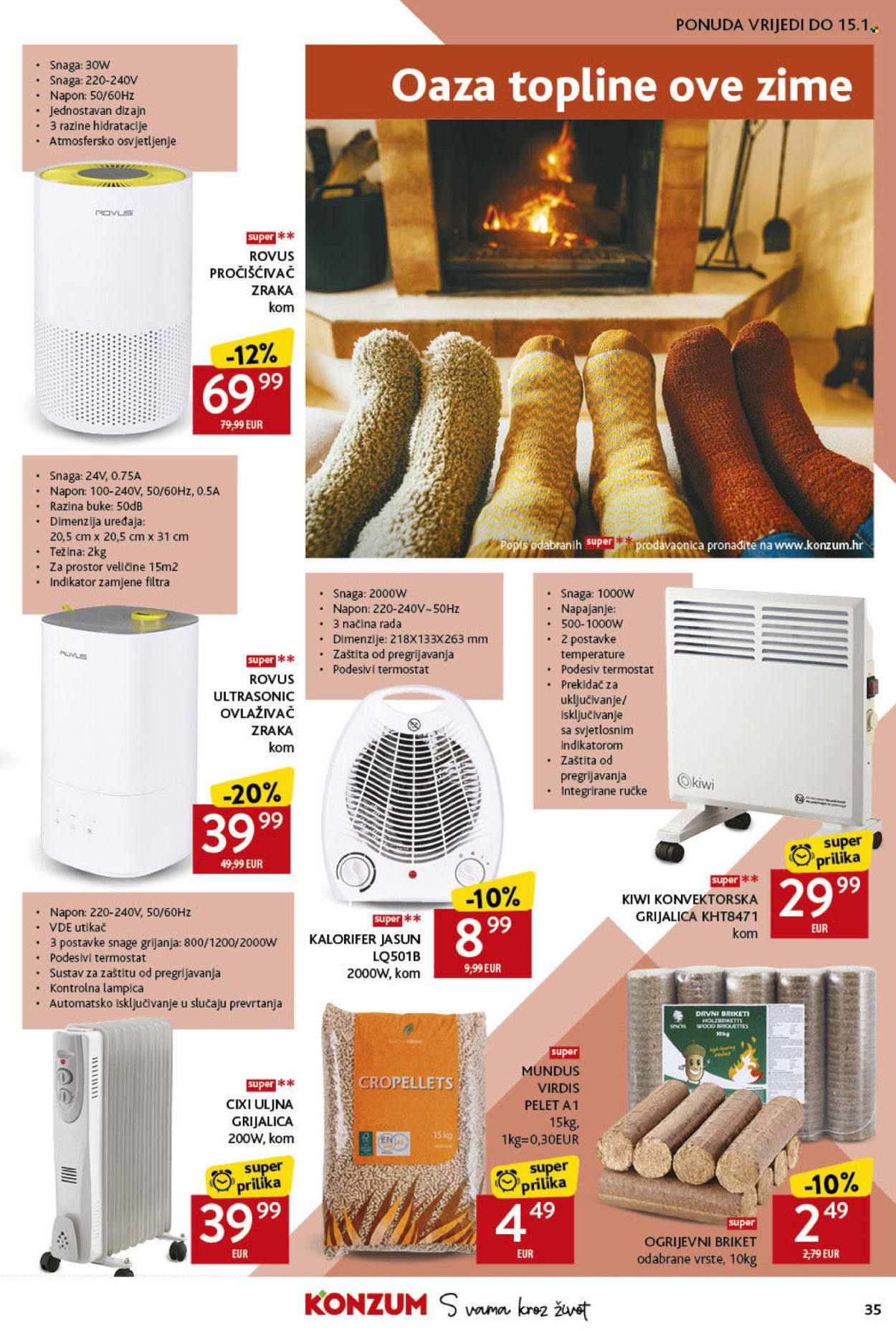 Konzum katalog - 02.01.2025. - 08.01.2025. Stranica 35