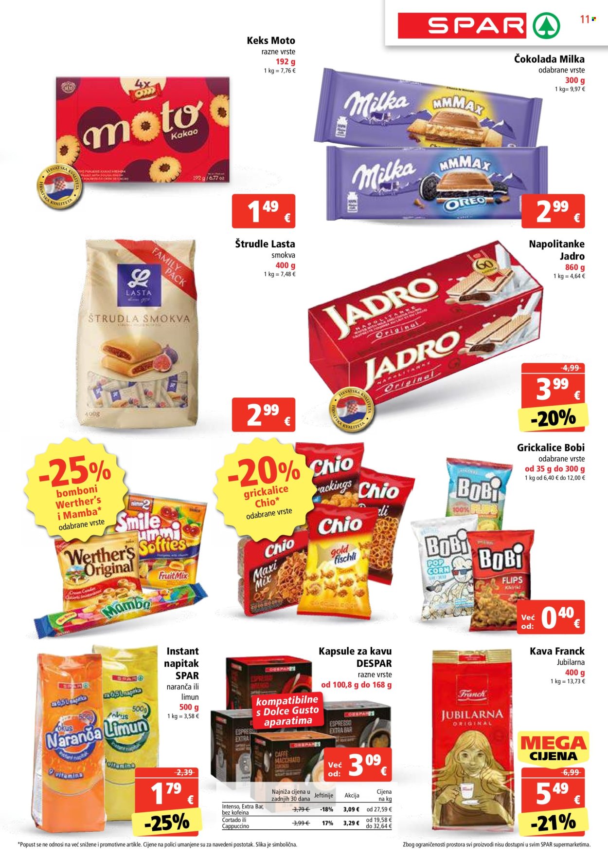 SPAR katalog - 02.01.2025. - 07.01.2025. Stranica 11