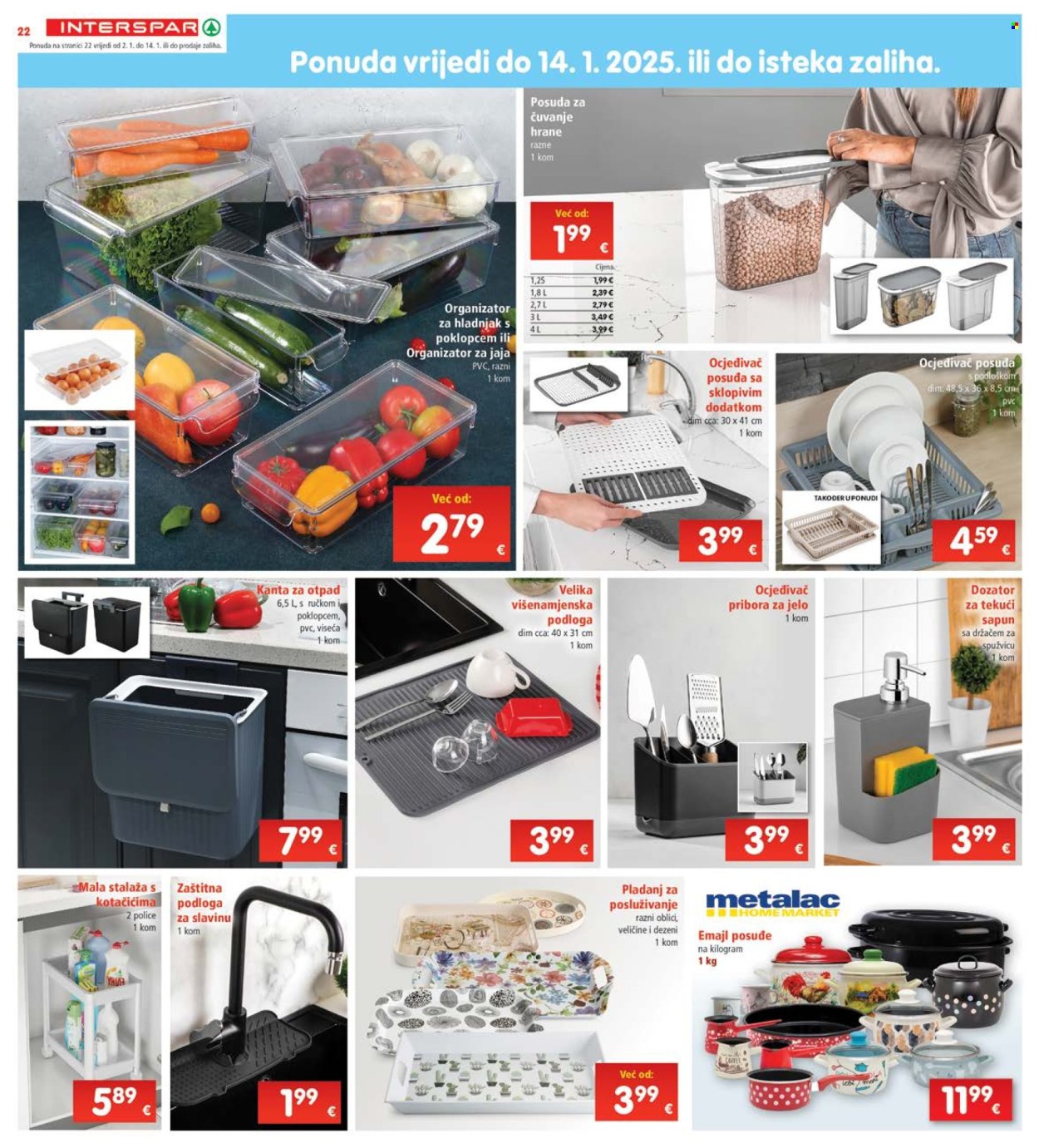 INTERSPAR katalog - 02.01.2025. - 07.01.2025. Stranica 22