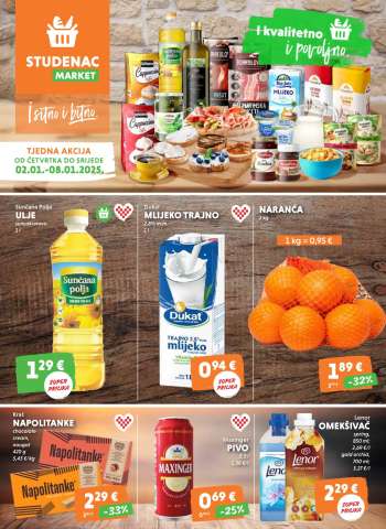 Studenac katalog - 02.01.2025. - 08.01.2025.