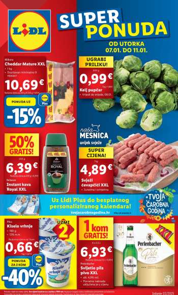 Lidl katalog - 07.01.2025. - 11.01.2025.