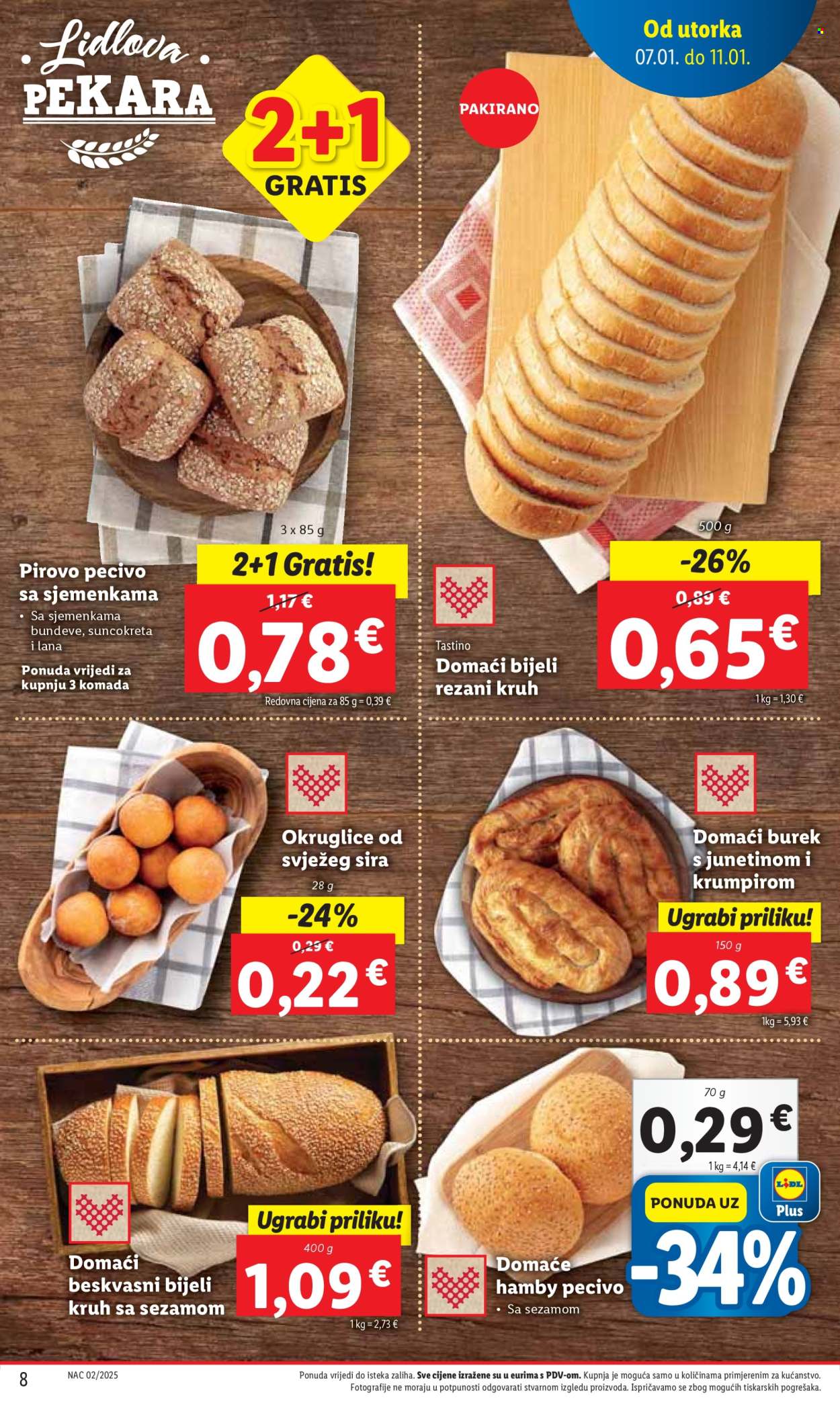 Lidl katalog - 07.01.2025. - 11.01.2025. Stranica 8