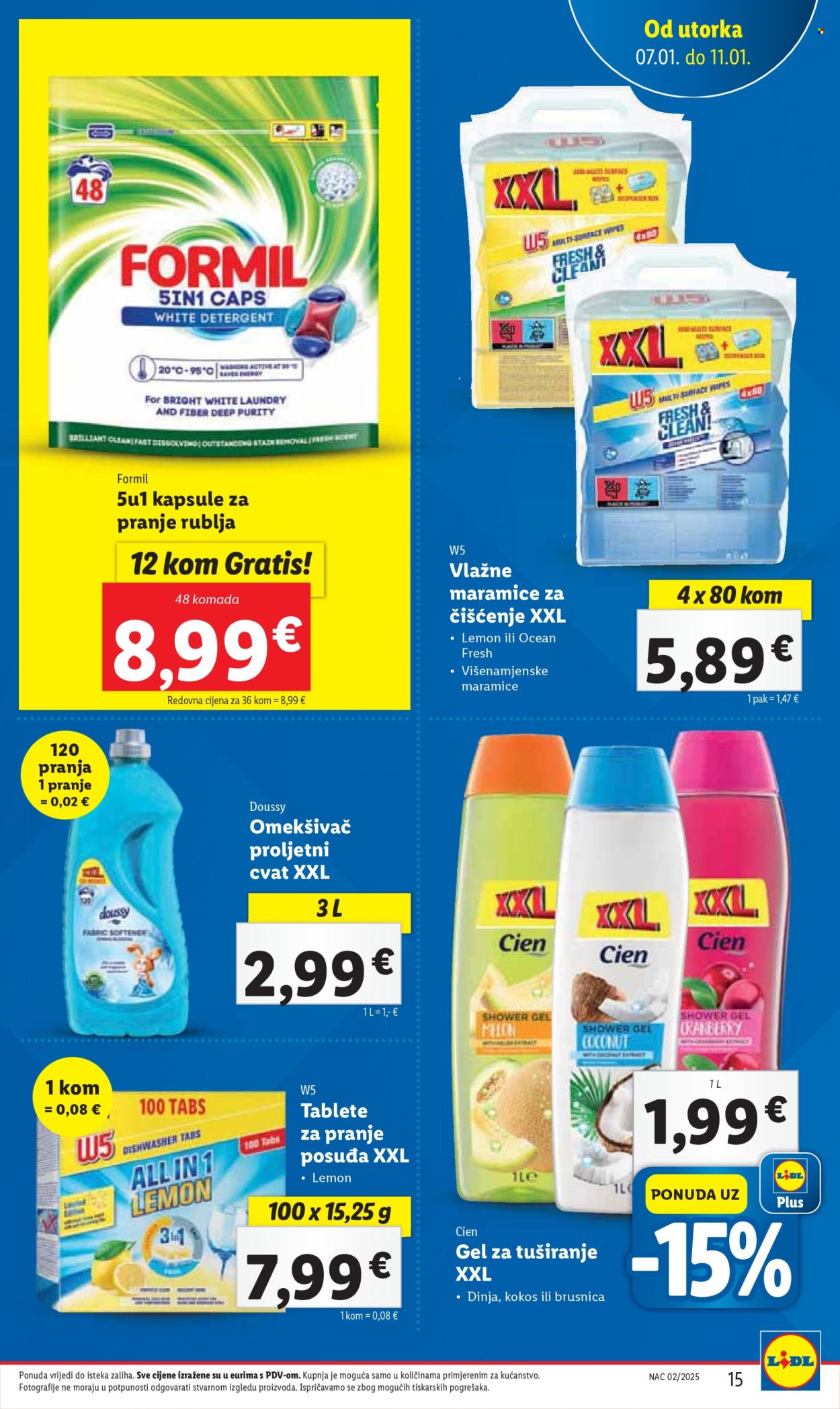 Lidl katalog - 07.01.2025. - 11.01.2025. Stranica 15