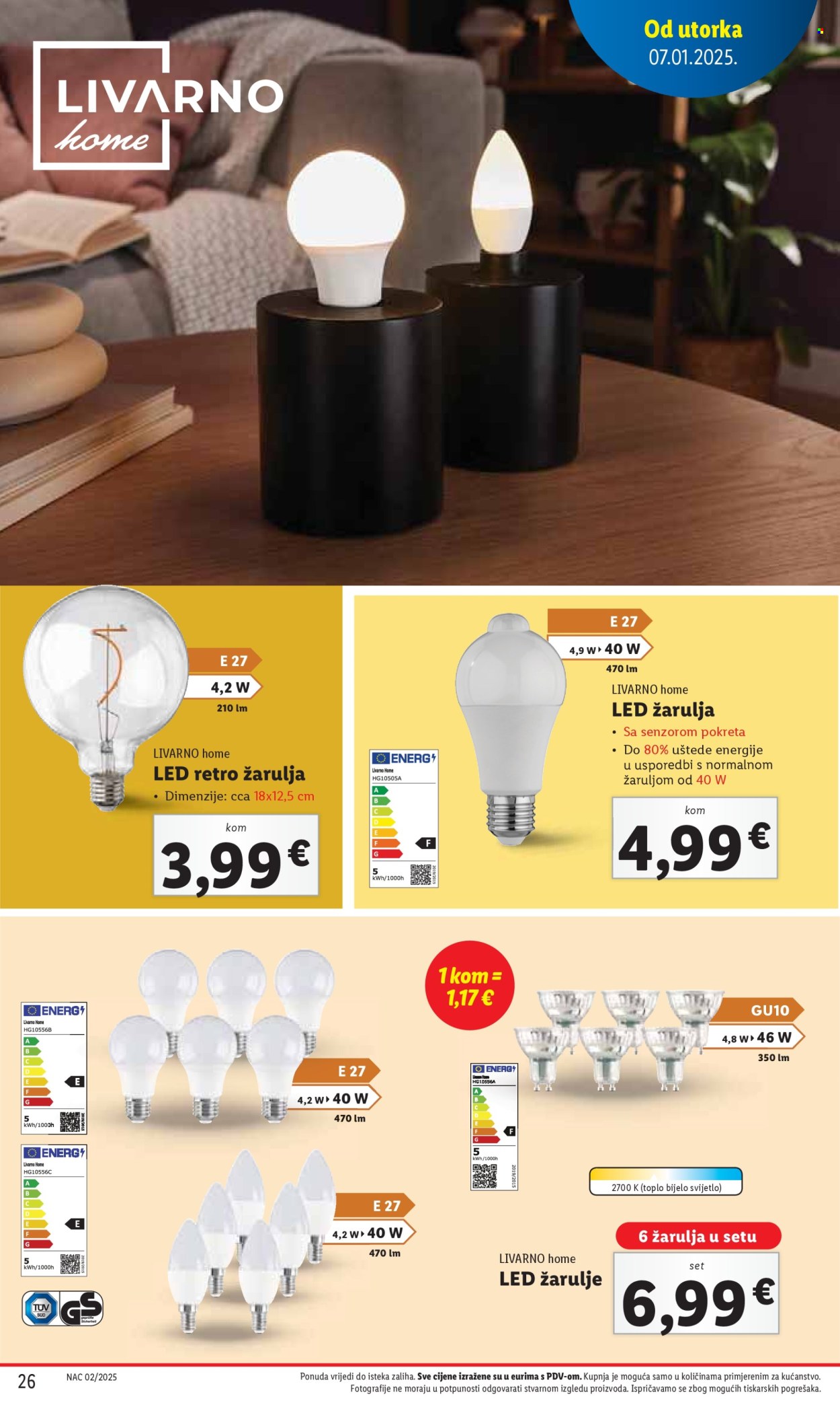 Lidl katalog - 07.01.2025. - 11.01.2025. Stranica 26