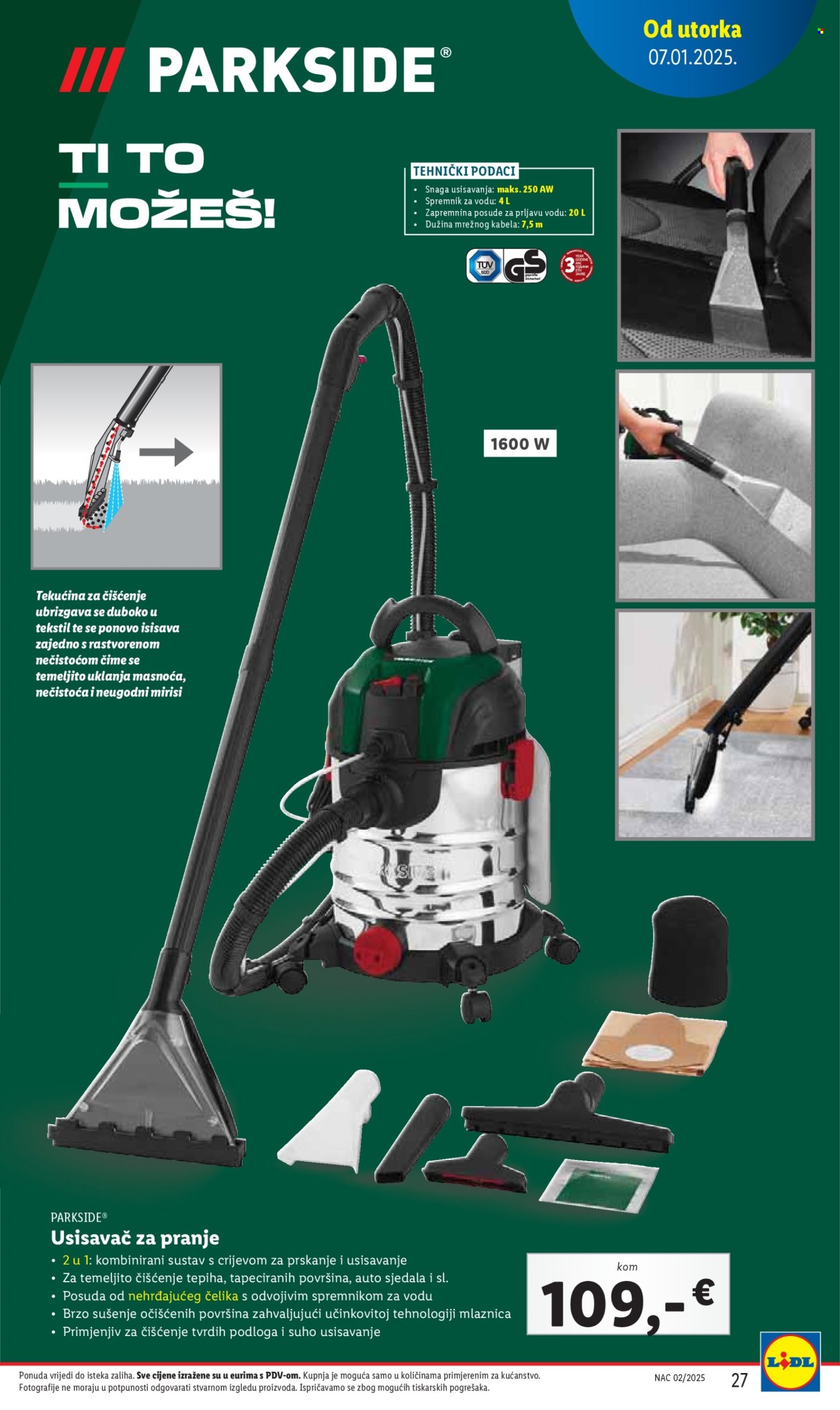 Lidl katalog - 07.01.2025. - 11.01.2025. Stranica 27