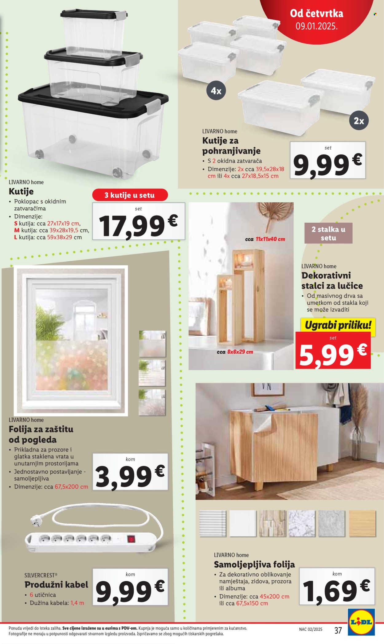 Lidl katalog - 07.01.2025. - 11.01.2025. Stranica 37