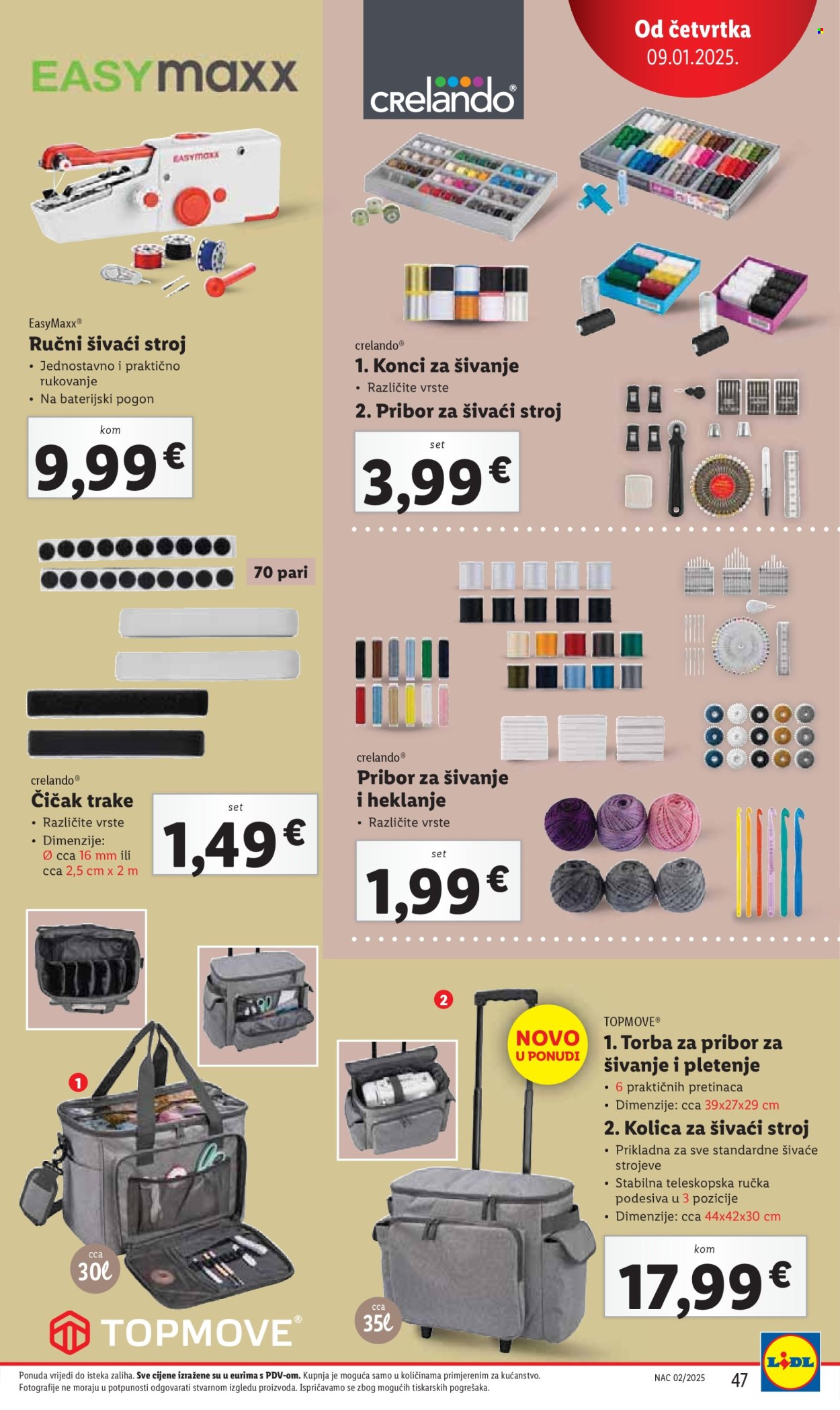 Lidl katalog - 07.01.2025. - 11.01.2025. Stranica 47