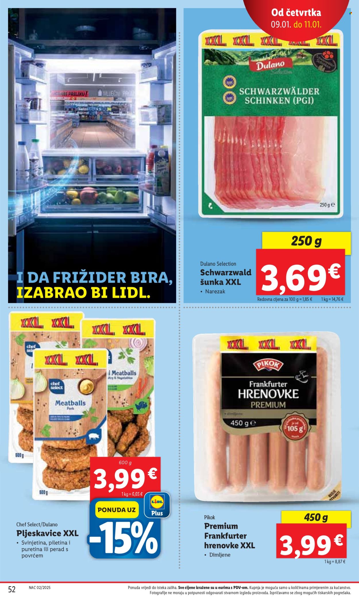 Lidl katalog - 07.01.2025. - 11.01.2025. Stranica 52