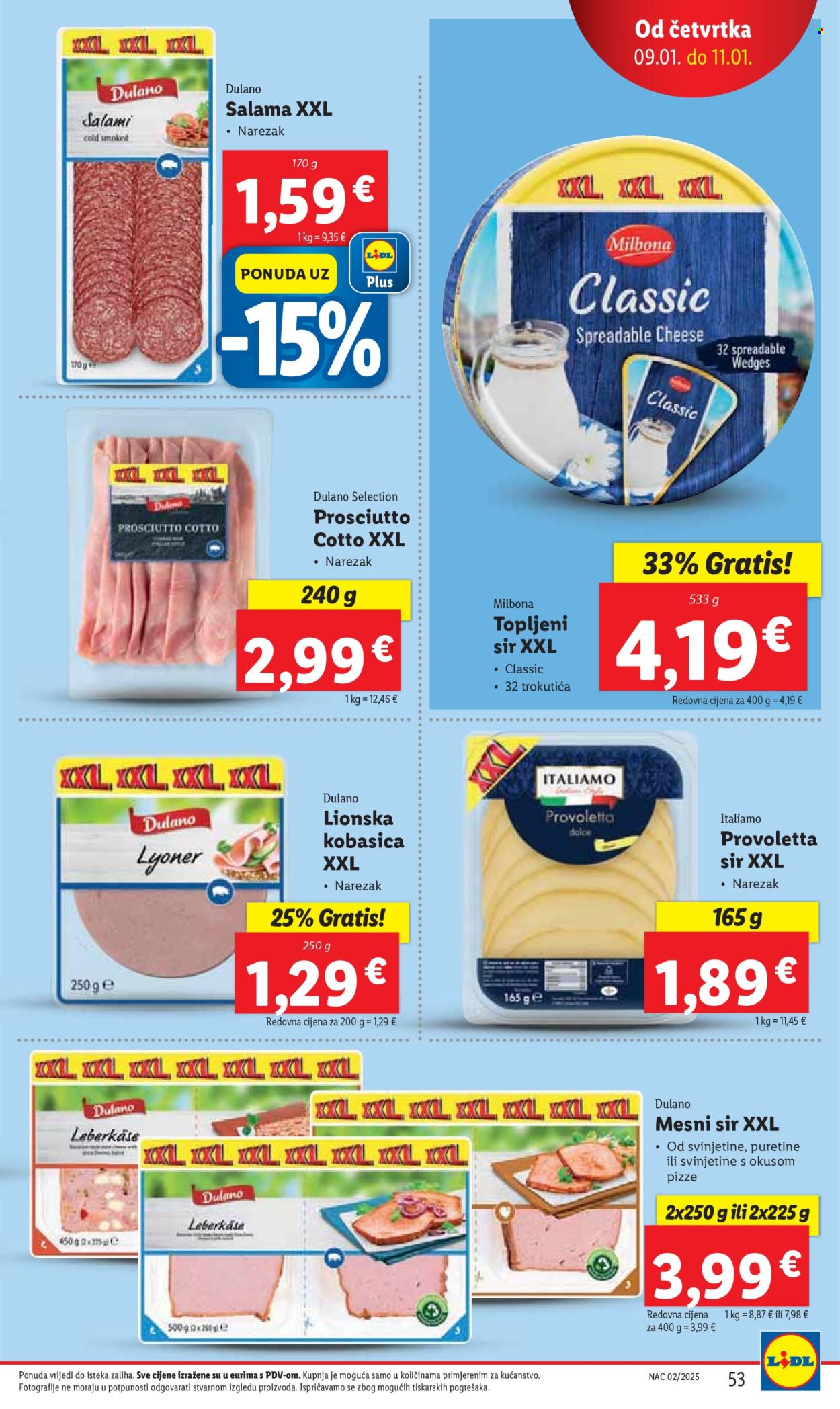 Lidl katalog - 07.01.2025. - 11.01.2025. Stranica 53