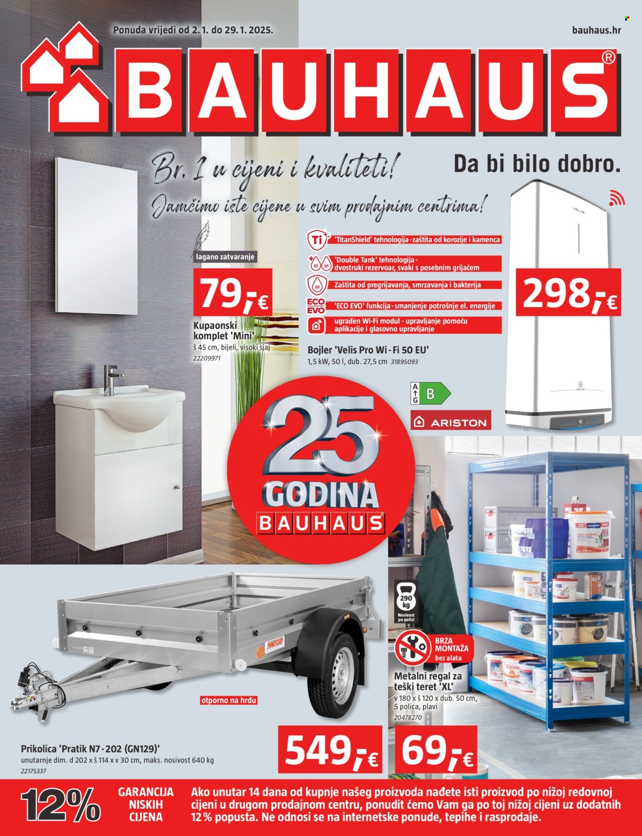 Bauhaus katalog - 02.01.2025. - 29.01.2025. Stranica 1