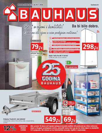 Bauhaus katalog - 02.01.2025. - 29.01.2025.