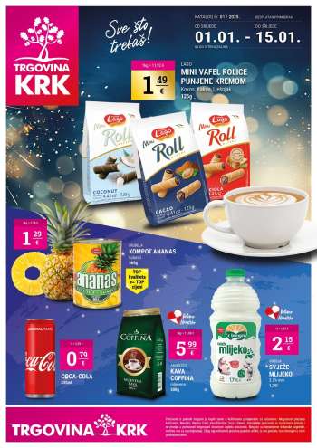 Trgovina KRK katalog - 01.01.2025. - 15.01.2025.