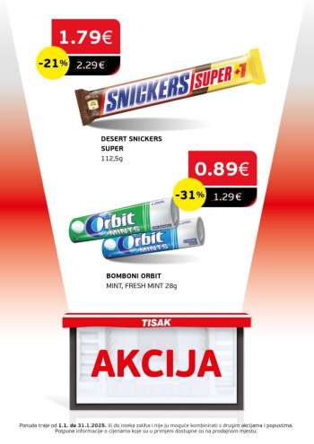 Tisak katalog - 01.01.2025. - 31.01.2025.