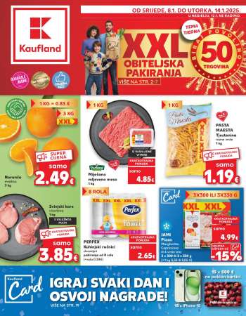 Kaufland katalog - 08.01.2025. - 14.01.2025.