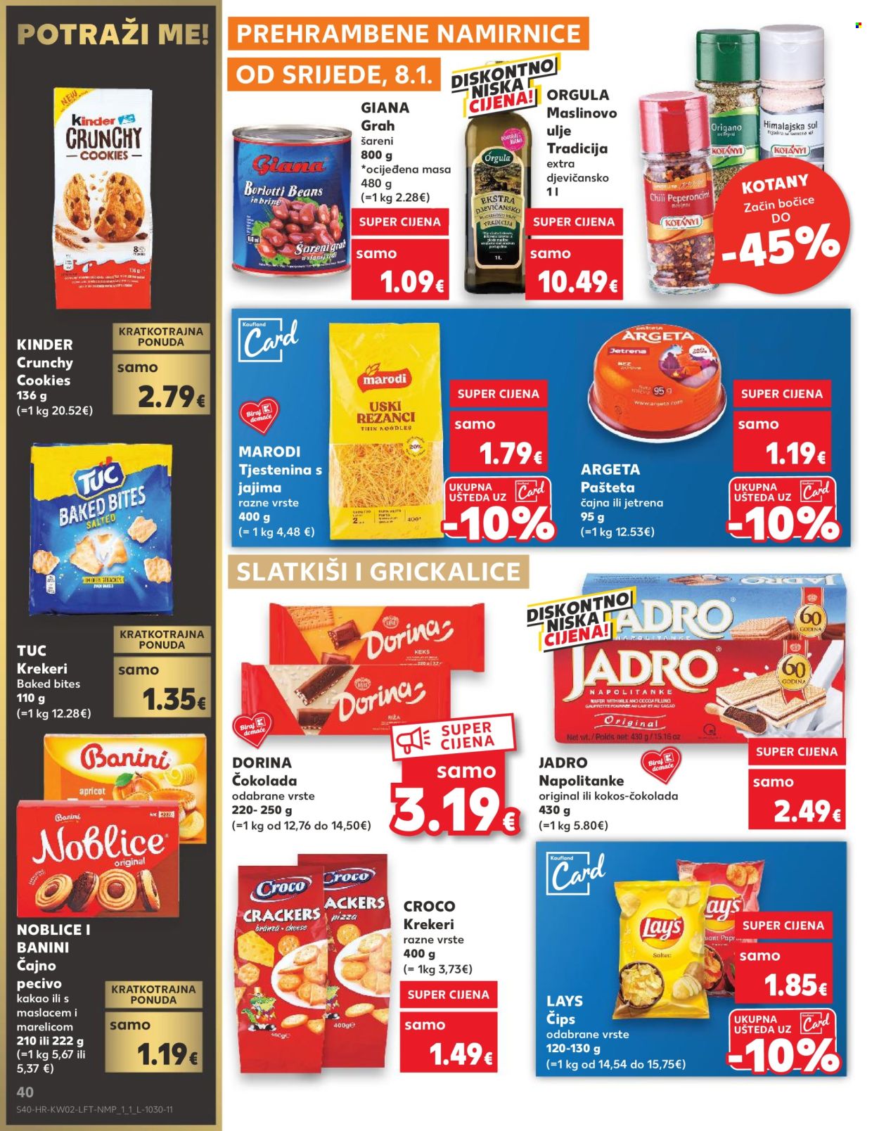 Kaufland katalog - 08.01.2025. - 14.01.2025. Stranica 40