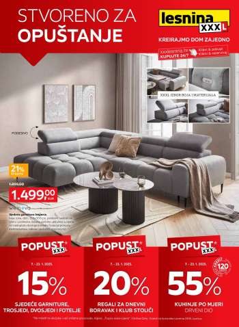 Lesnina katalog - 07.01.2025. - 23.01.2025.