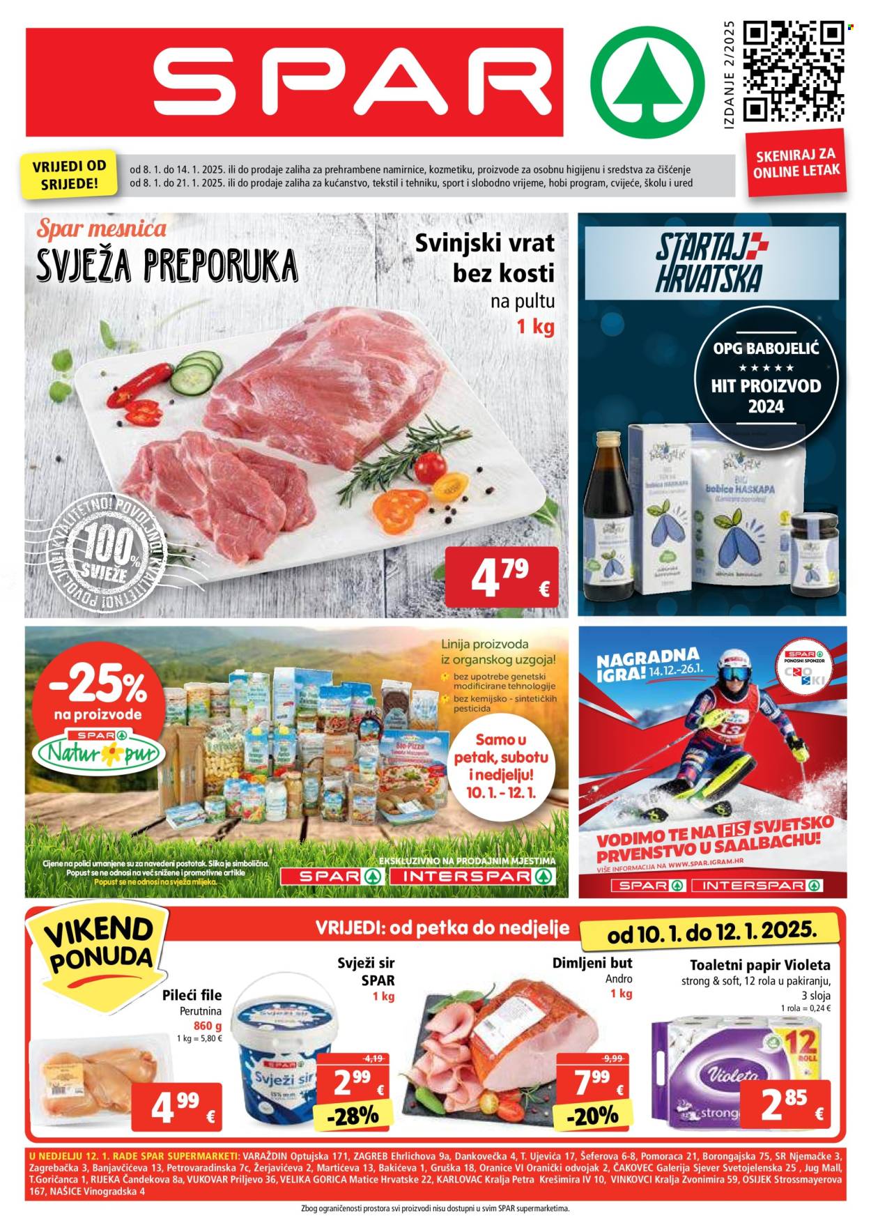 SPAR katalog - 08.01.2025. - 14.01.2025. Stranica 1