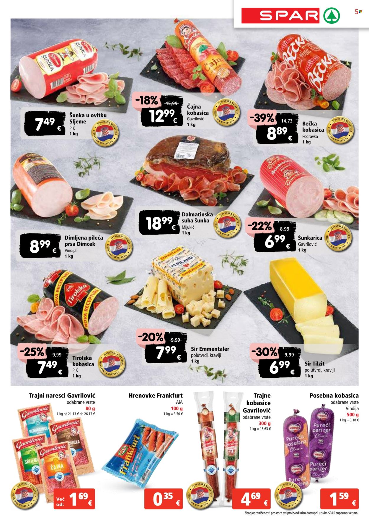 SPAR katalog - 08.01.2025. - 14.01.2025. Stranica 5