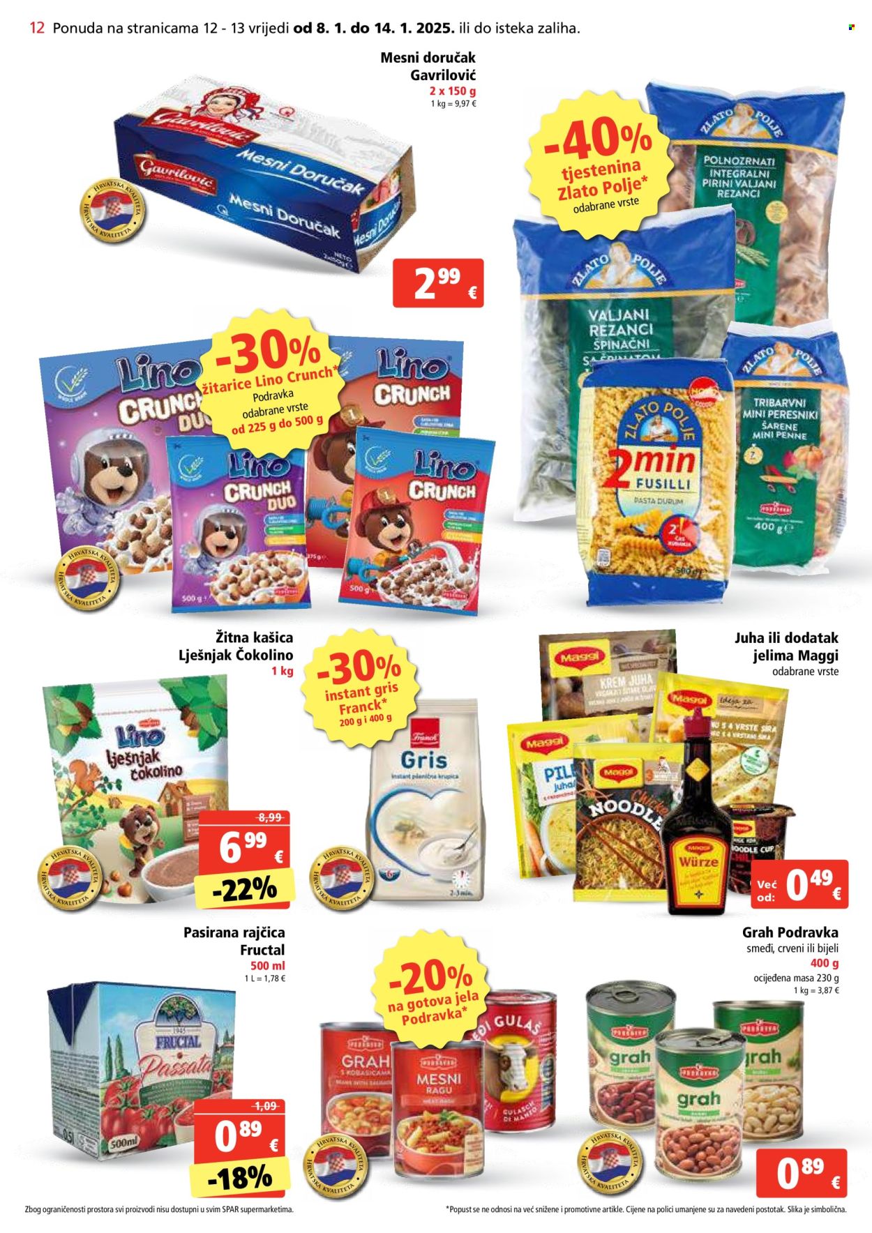SPAR katalog - 08.01.2025. - 14.01.2025. Stranica 12