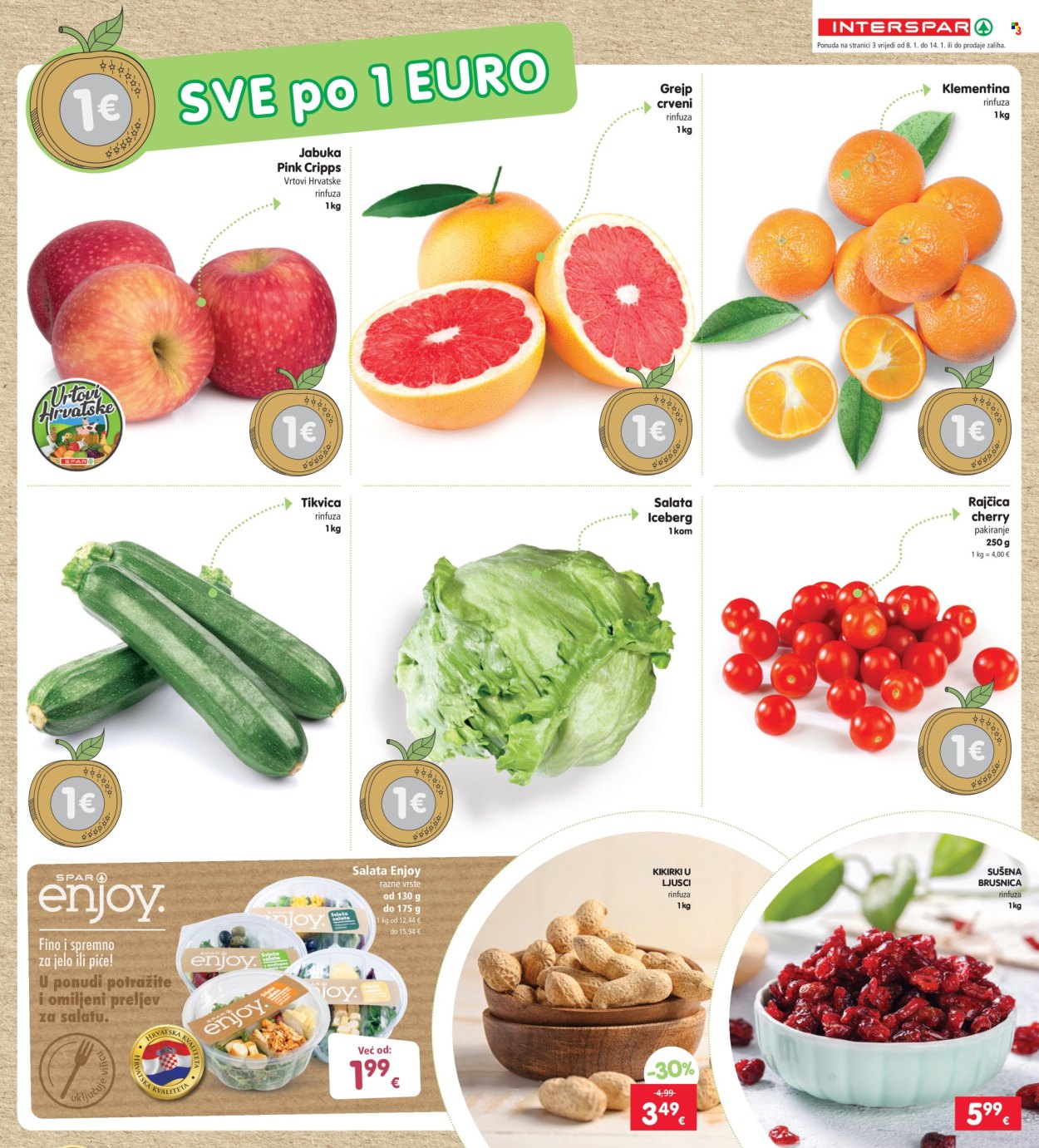 INTERSPAR katalog - 08.01.2025. - 14.01.2025. Stranica 3