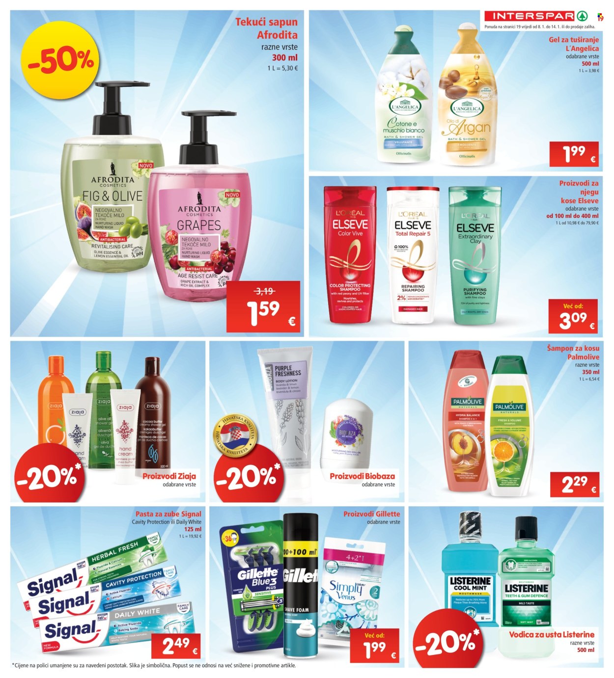 INTERSPAR katalog - 08.01.2025. - 14.01.2025. Stranica 19