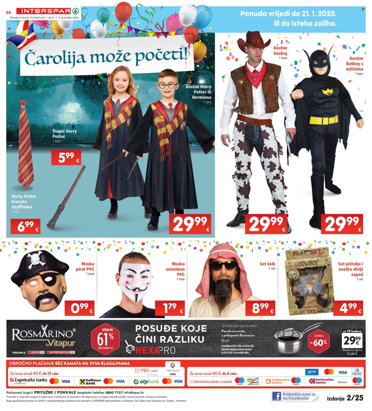 INTERSPAR katalog - 08.01.2025. - 14.01.2025. Stranica 24