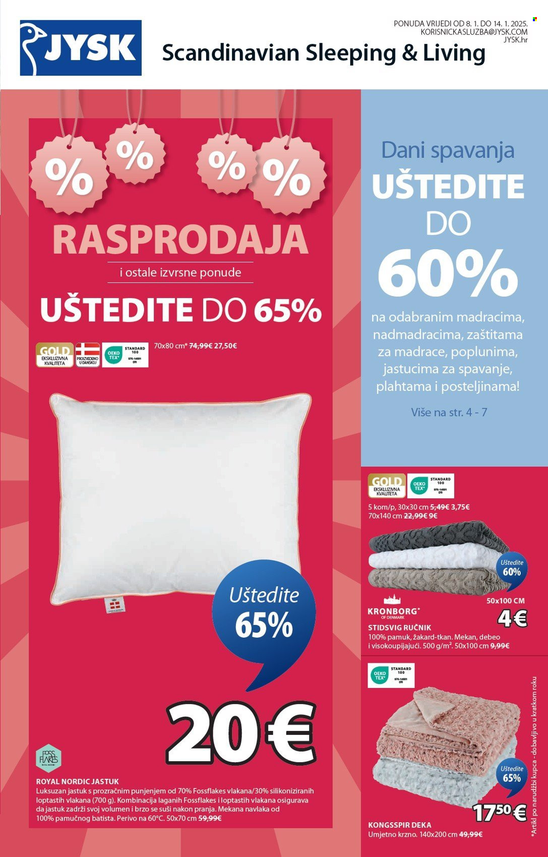 JYSK katalog - 08.01.2025. - 14.01.2025. Stranica 2
