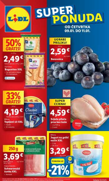 Lidl katalog - 09.01.2025. - 11.01.2025.