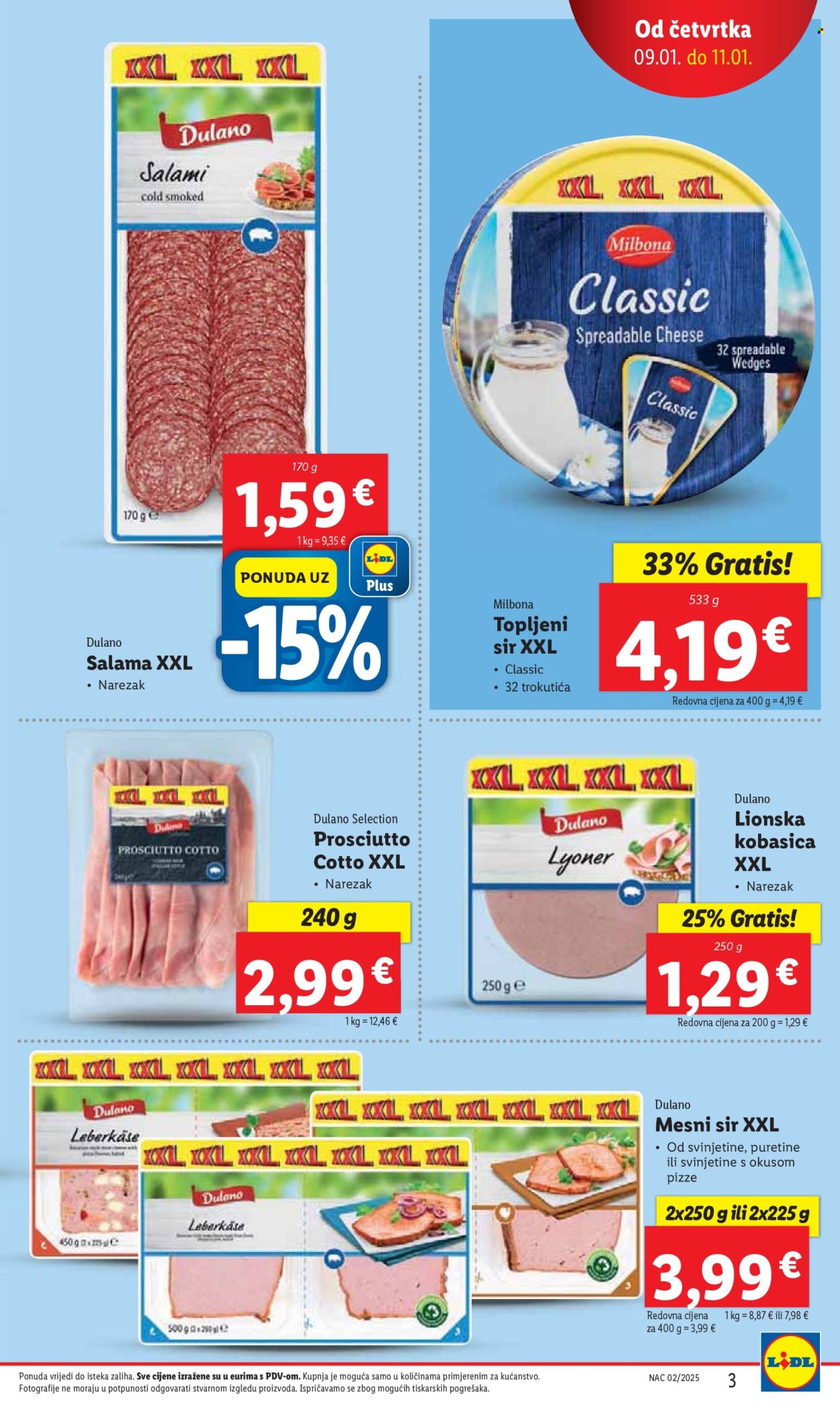 Lidl katalog - 09.01.2025. - 11.01.2025. Stranica 3