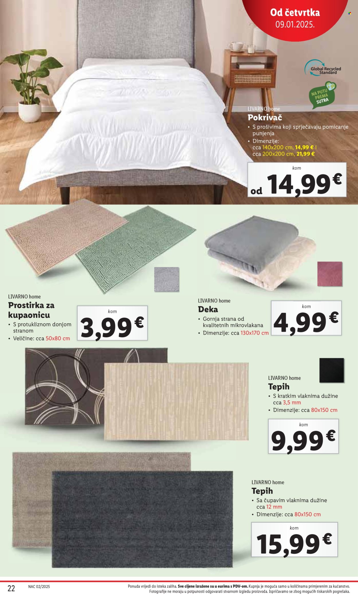 Lidl katalog - 09.01.2025. - 11.01.2025. Stranica 22