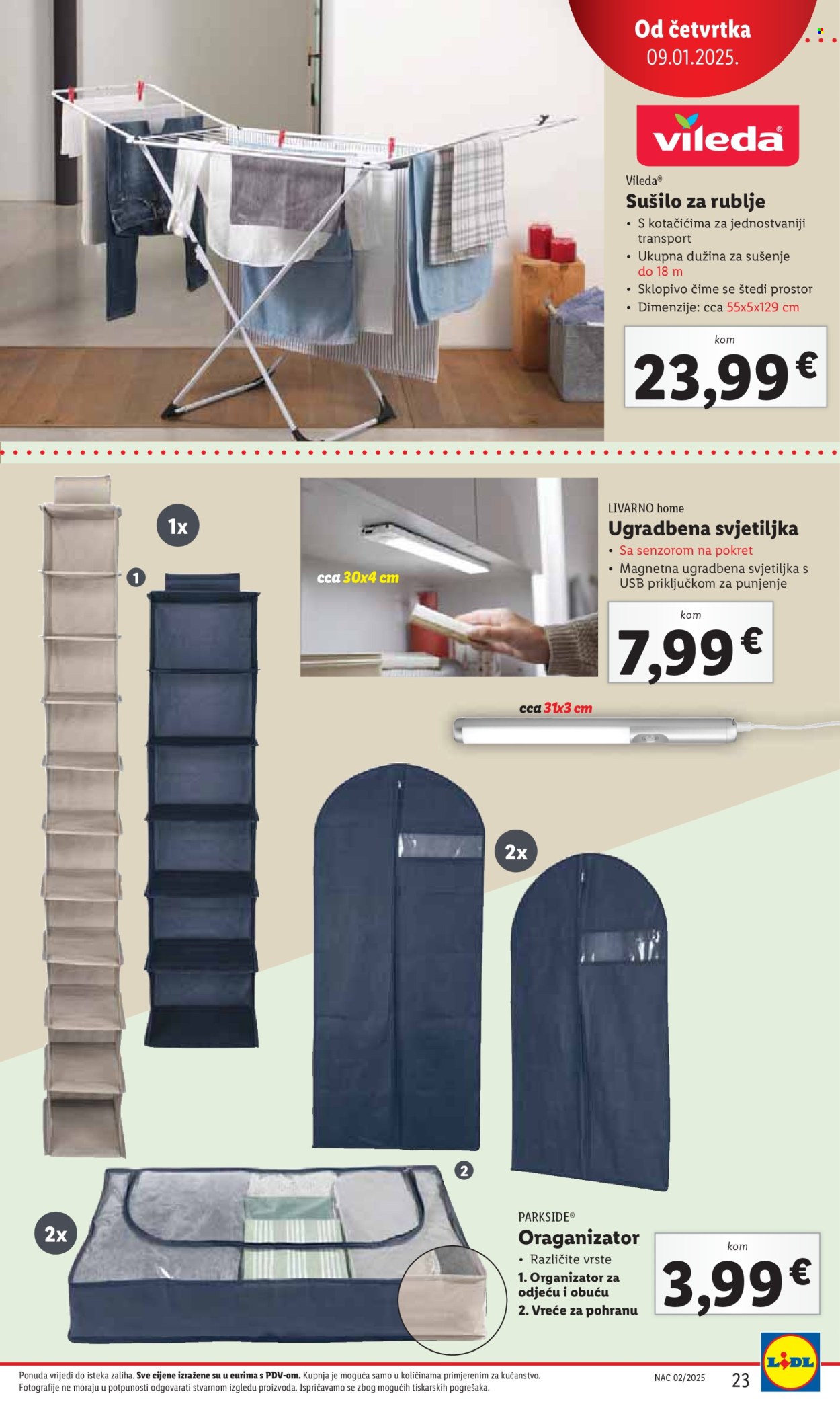 Lidl katalog - 09.01.2025. - 11.01.2025. Stranica 23