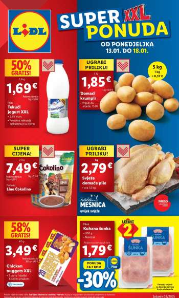 Lidl katalog - 13.01.2025. - 18.01.2025.