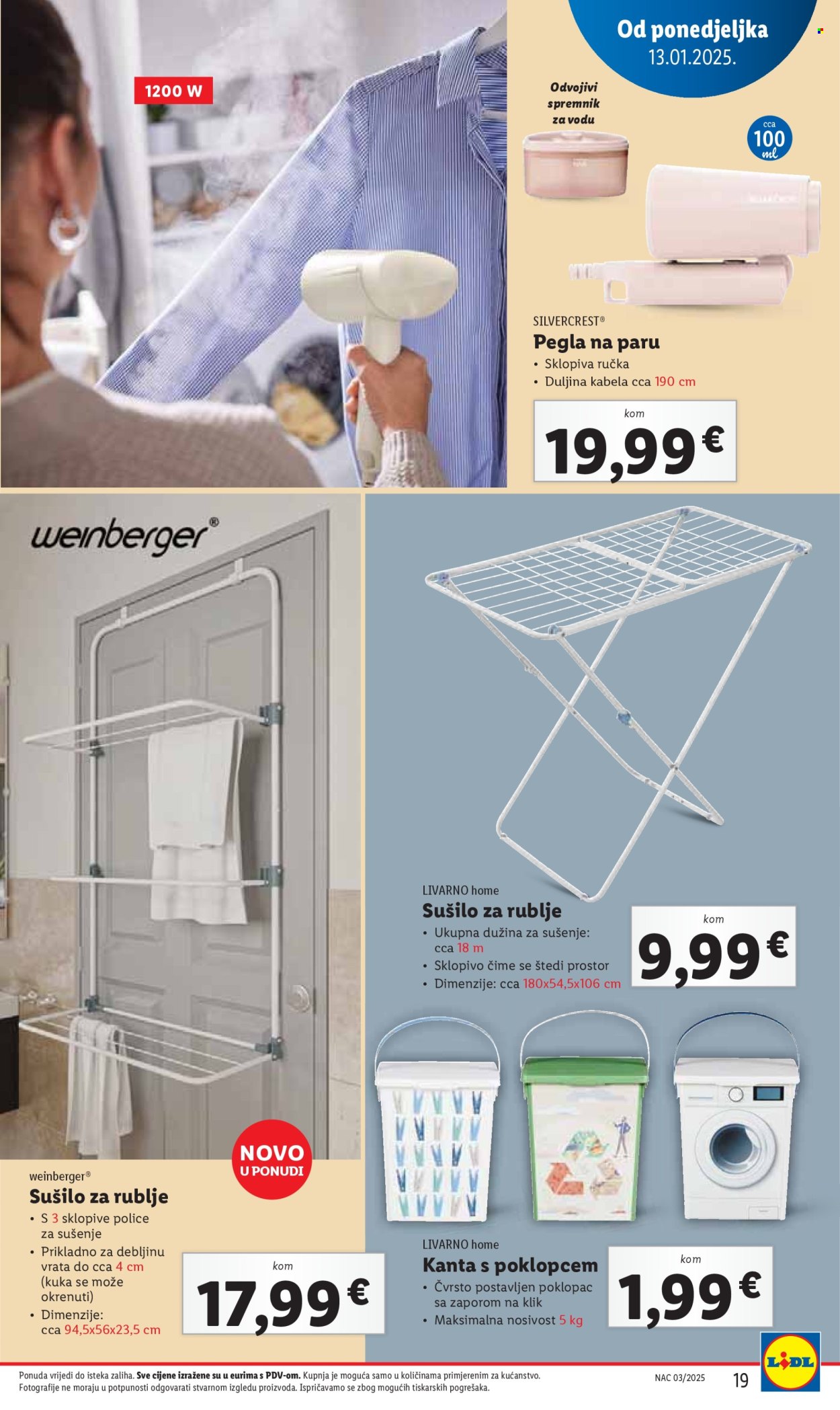 Lidl katalog - 13.01.2025. - 18.01.2025. Stranica 19