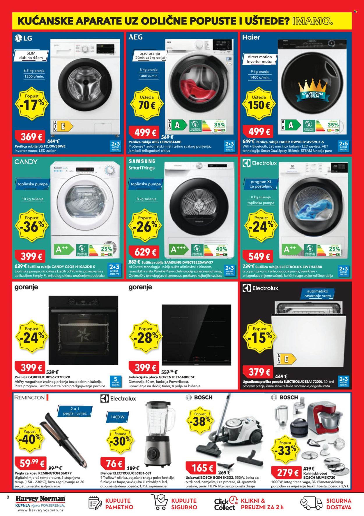 Harvey Norman katalog - 09.01.2025. - 22.01.2025. Stranica 8