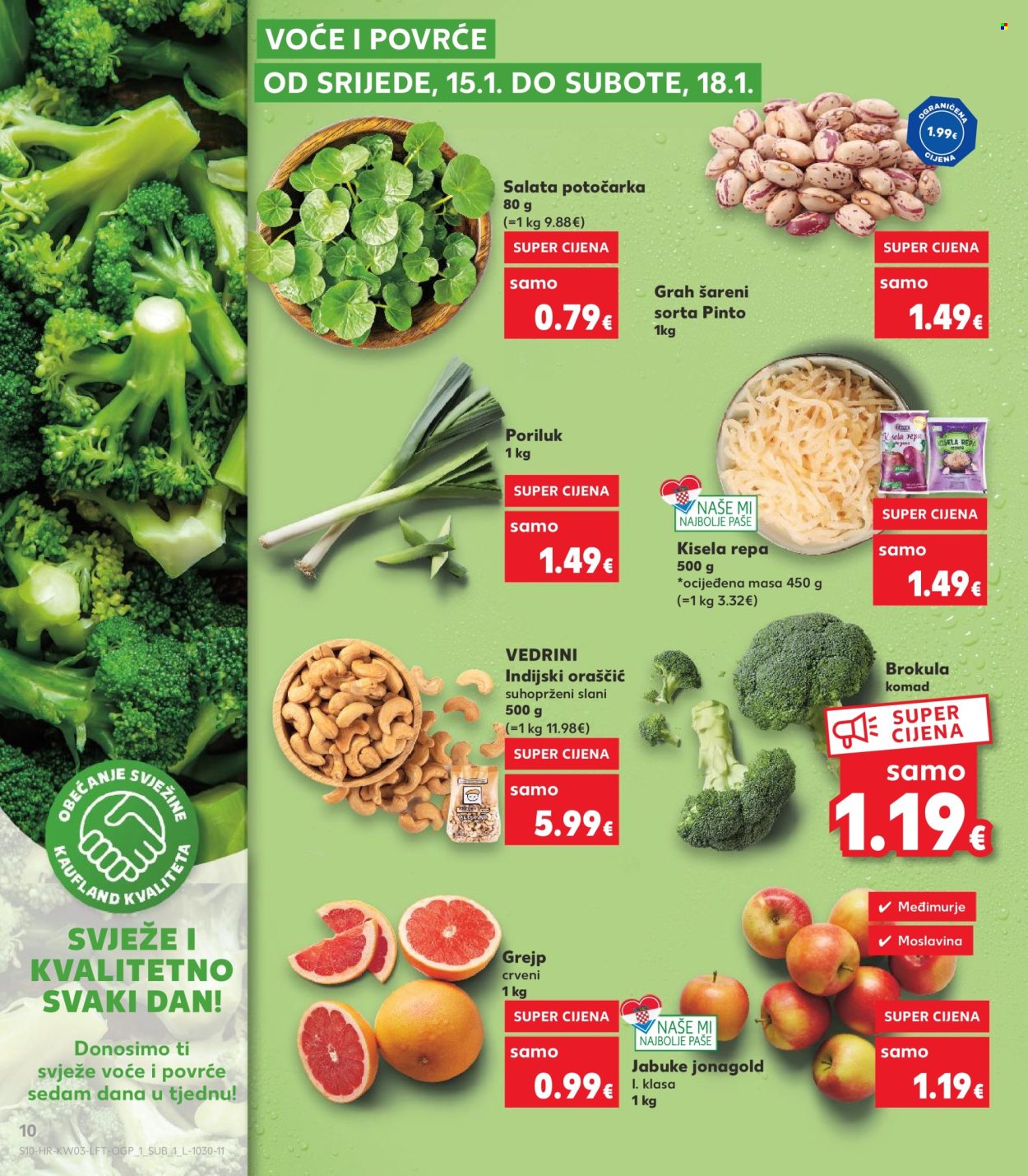 Kaufland katalog - 15.01.2025. - 21.01.2025. Stranica 10