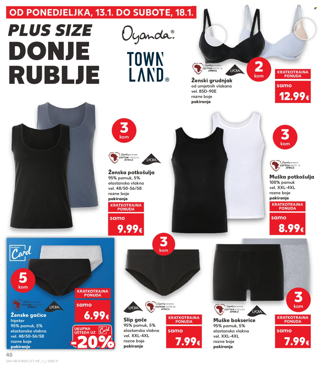 Kaufland katalog - 15.01.2025. - 21.01.2025. Stranica 40