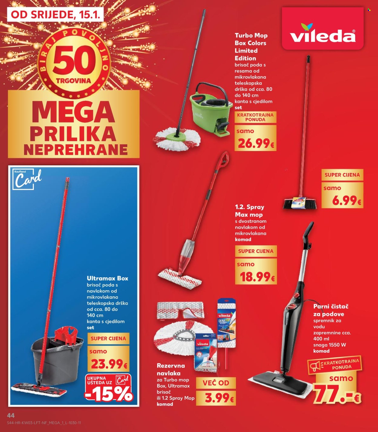 Kaufland katalog - 15.01.2025. - 21.01.2025. Stranica 44