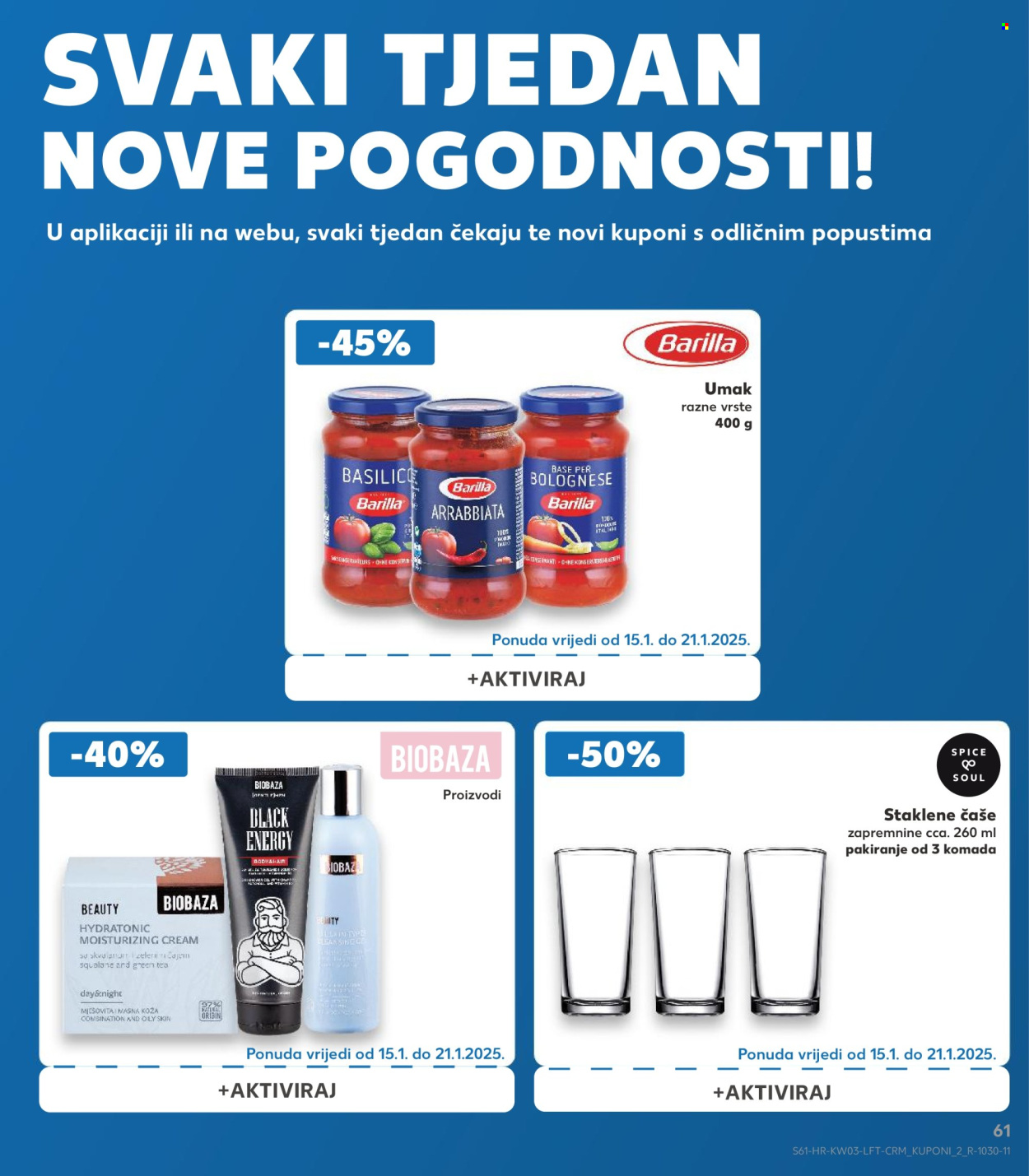 Kaufland katalog - 15.01.2025. - 21.01.2025. Stranica 61