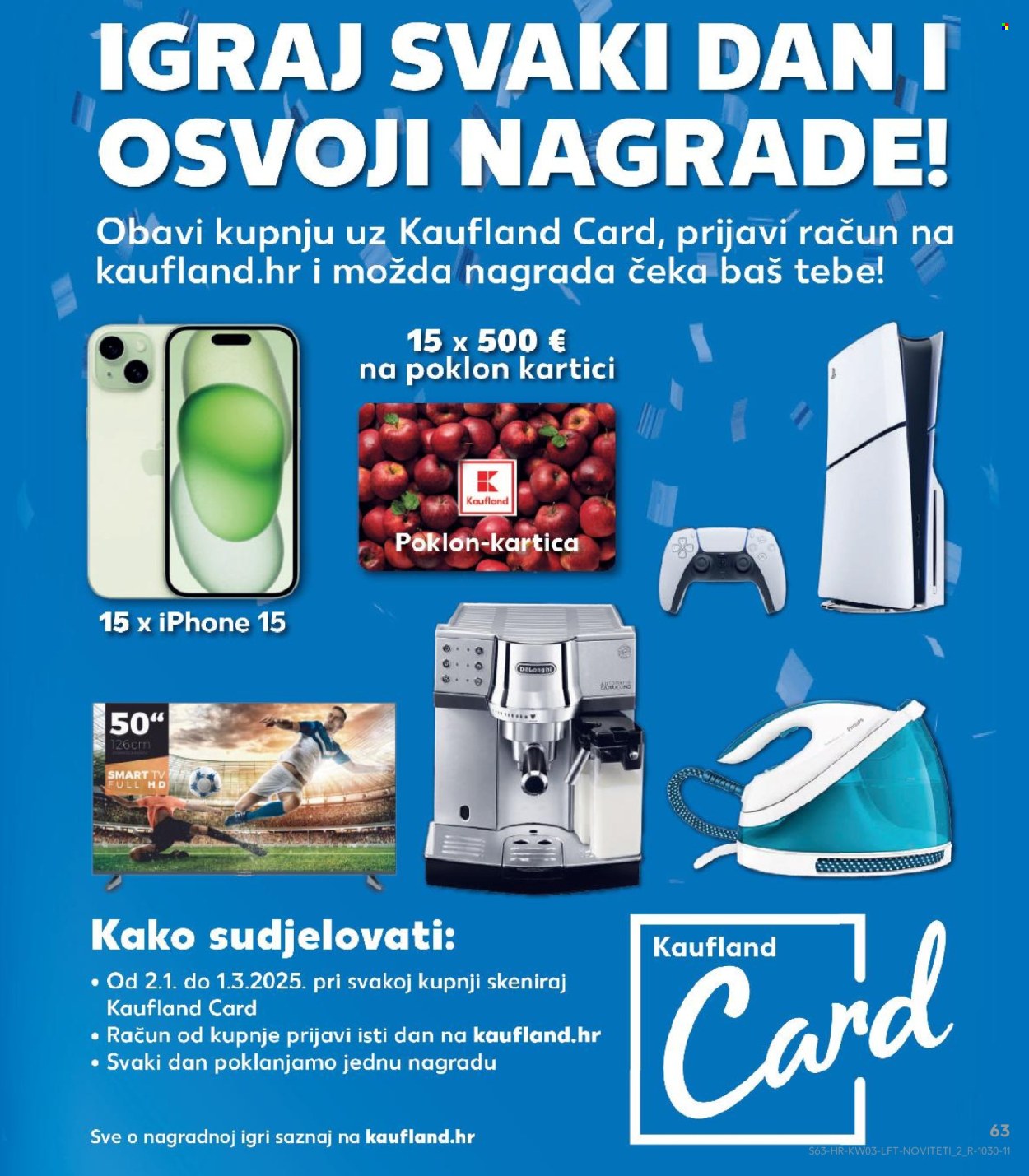 Kaufland katalog - 15.01.2025. - 21.01.2025. Stranica 63