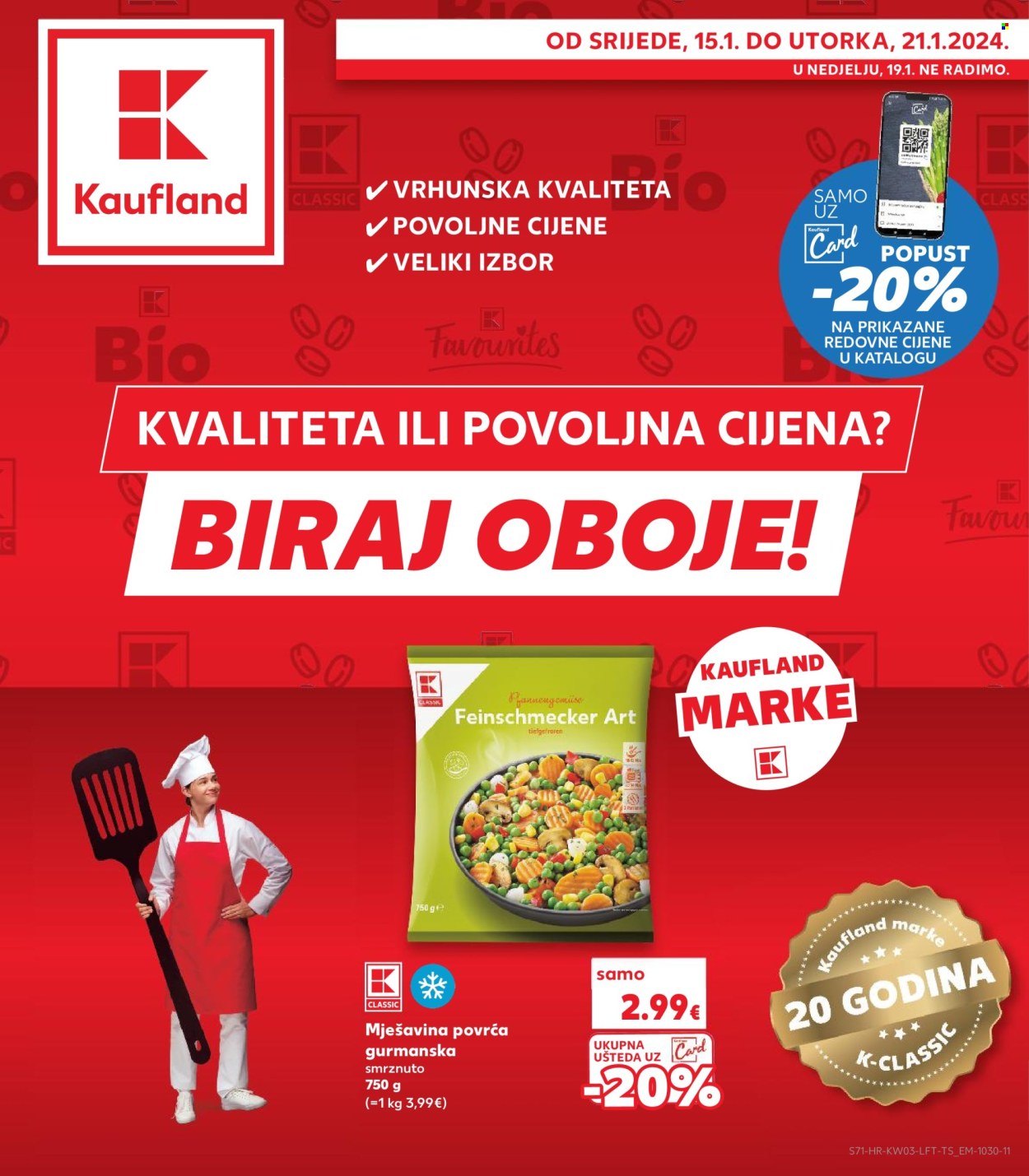 Kaufland katalog - 15.01.2025. - 21.01.2025. Stranica 71