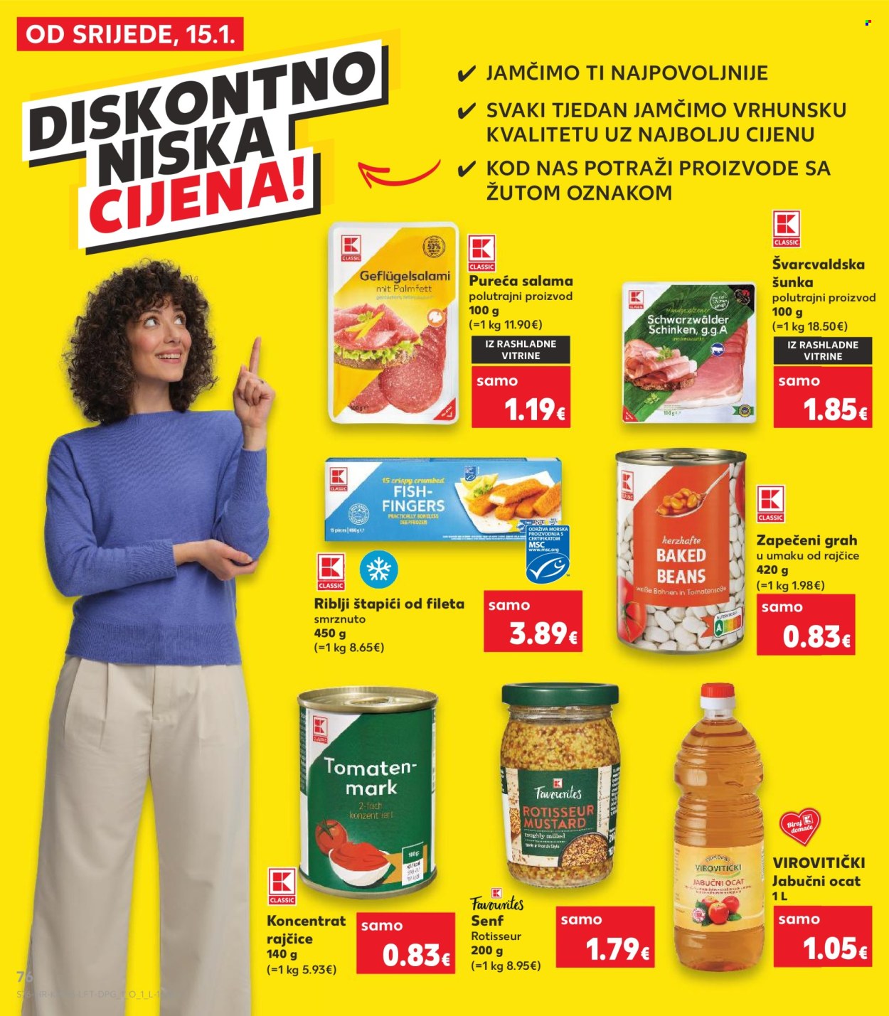 Kaufland katalog - 15.01.2025. - 21.01.2025. Stranica 76