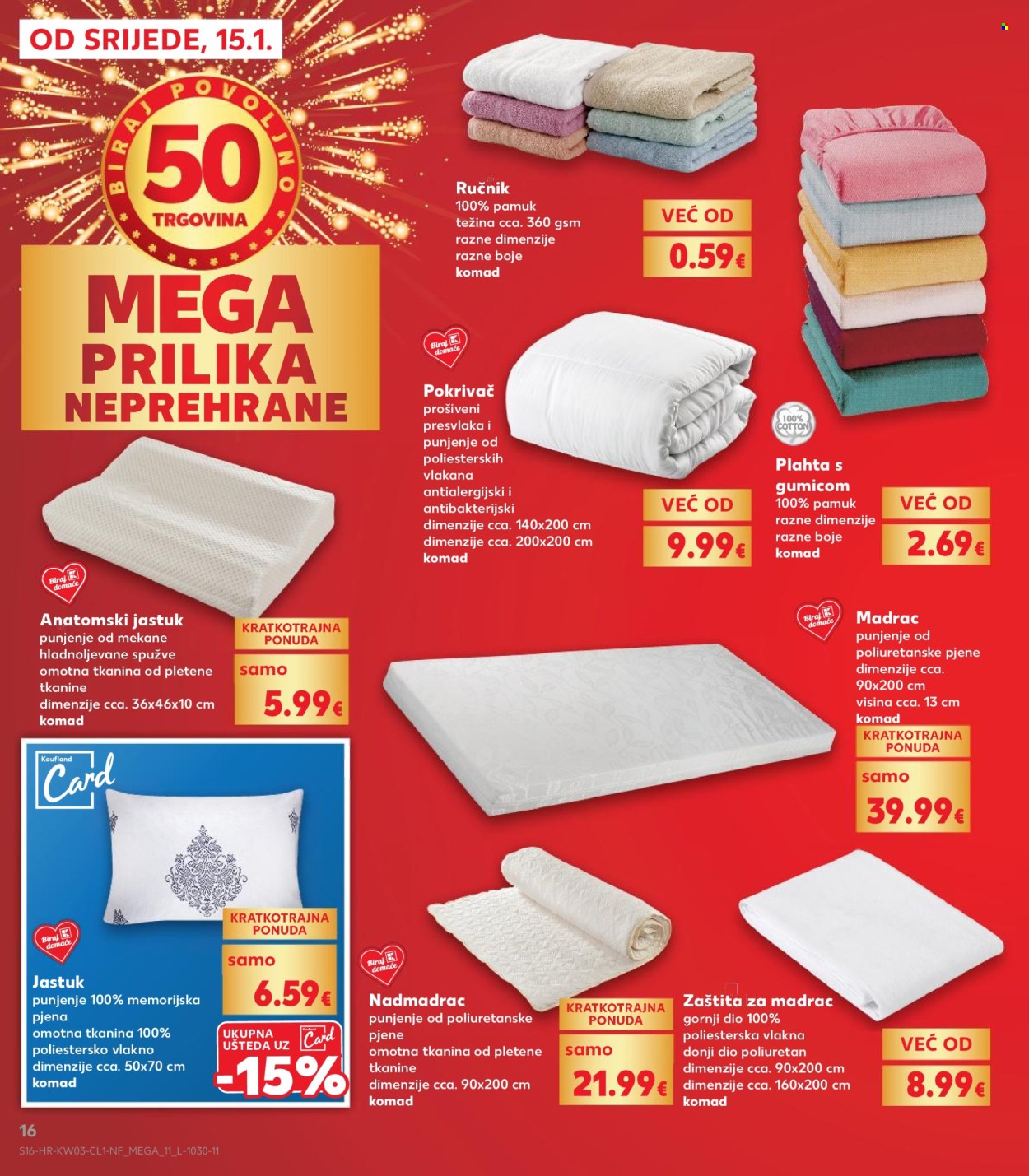 Kaufland katalog - 15.01.2025. - 21.01.2025. Stranica 16